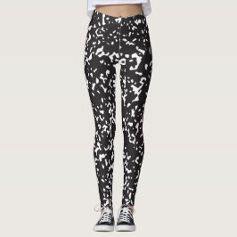 Sammansättningsanteckningsbokdamasker Leggings