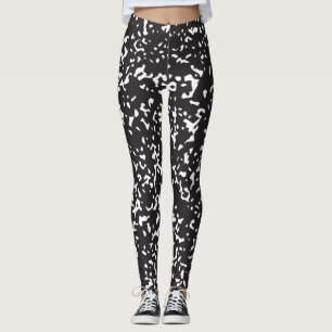 Sammansättningsanteckningsbokdamasker Leggings