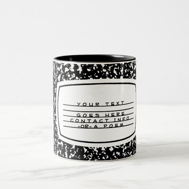 sammansättningsbok Två-Tonad mugg (Center)