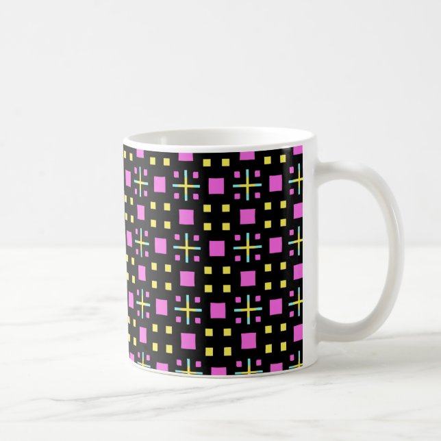 Sammanskärande Magenta Kaffemugg (Höger)