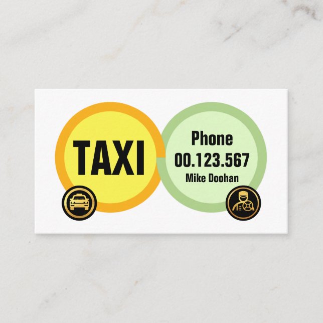 Sammanslagning av Däck Taxi Visitkort (Framsida)
