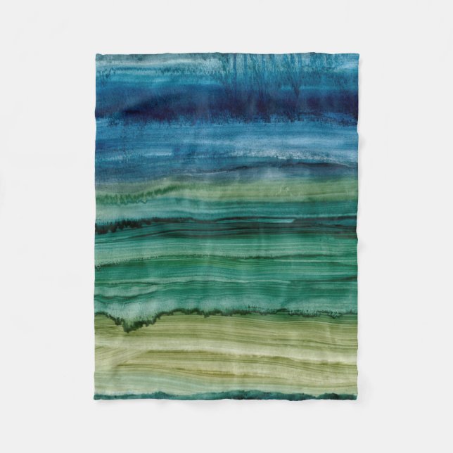 Sammanslagning IV Fleecefilt (Framsidan)