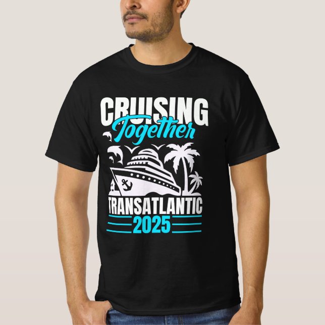 Sammanslagning transatlantisk 2025 t shirt (Framsida)