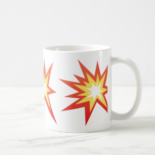 Sammanstötningssymbol Emoji Kaffemugg