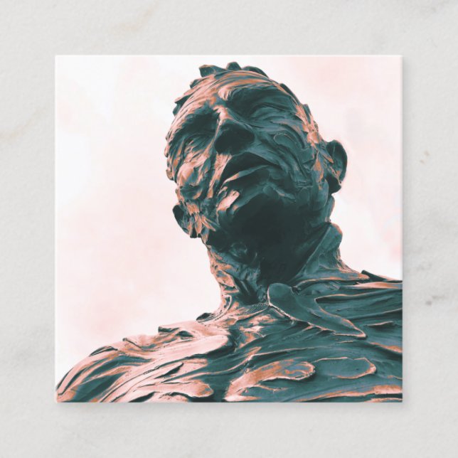 Sammanträffande av David Zahn Fyrkantigt Visitkort (Framsida)