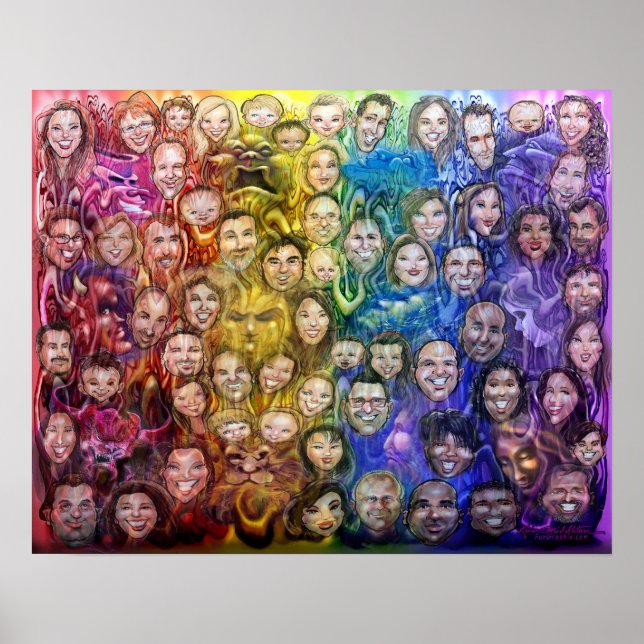 Sammanvävd Kaleidoscope i Emotion Poster (Framsidan)