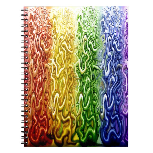 Sammanvävda Anteckningsbok Med Spiral (Framsidan)