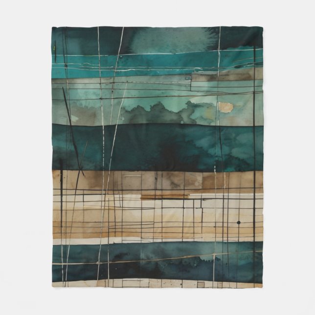 Sammanvävda Fleecefilt (Framsidan)