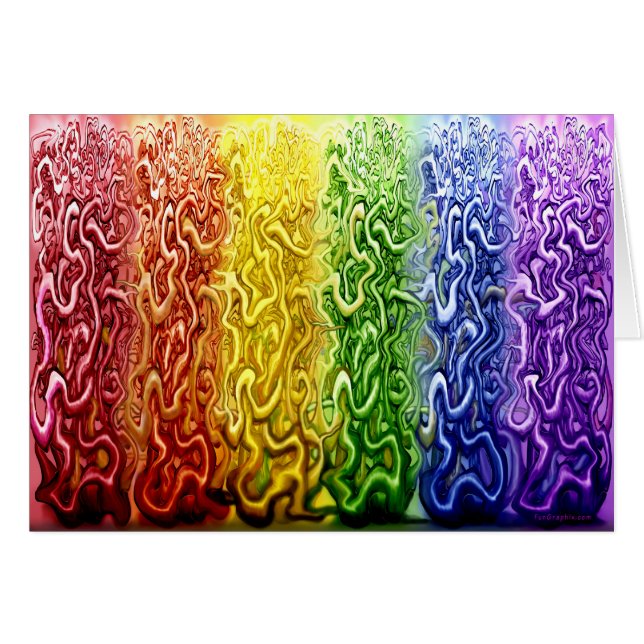 Sammanvävda Hälsningskort (Framsidan Horizontal)