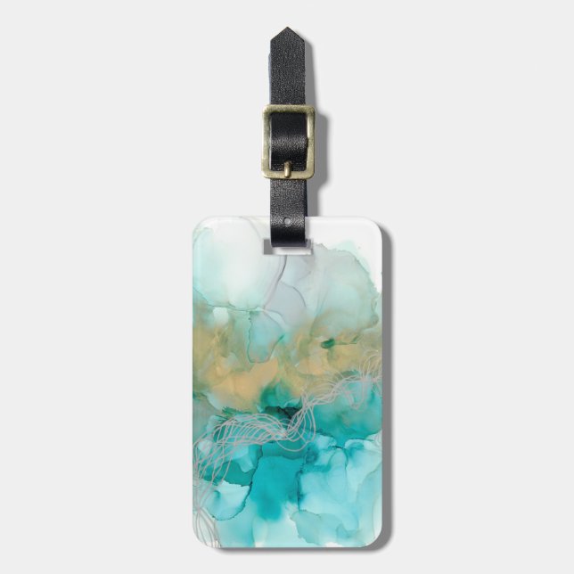 Sammanvävda metaller bagagebricka (Vertikal Framsida)