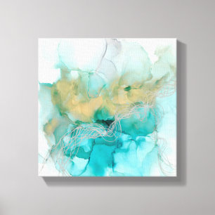 Sammanvävda metaller canvastryck