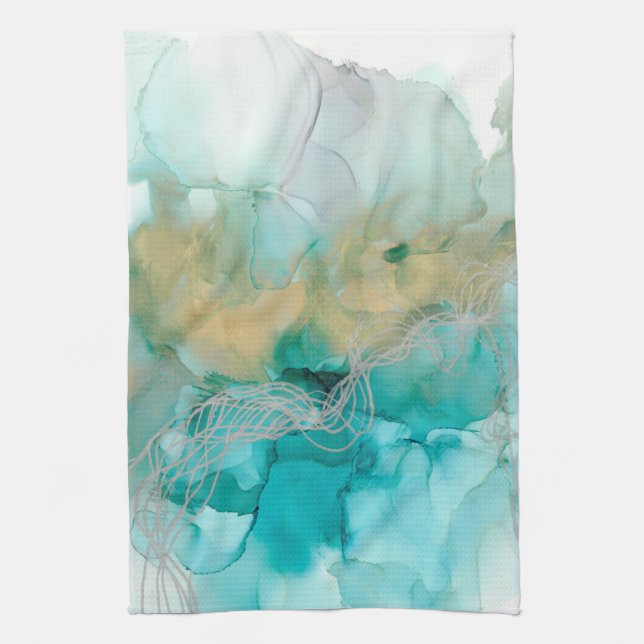 Sammanvävda metaller kökshandduk (Vertikal)