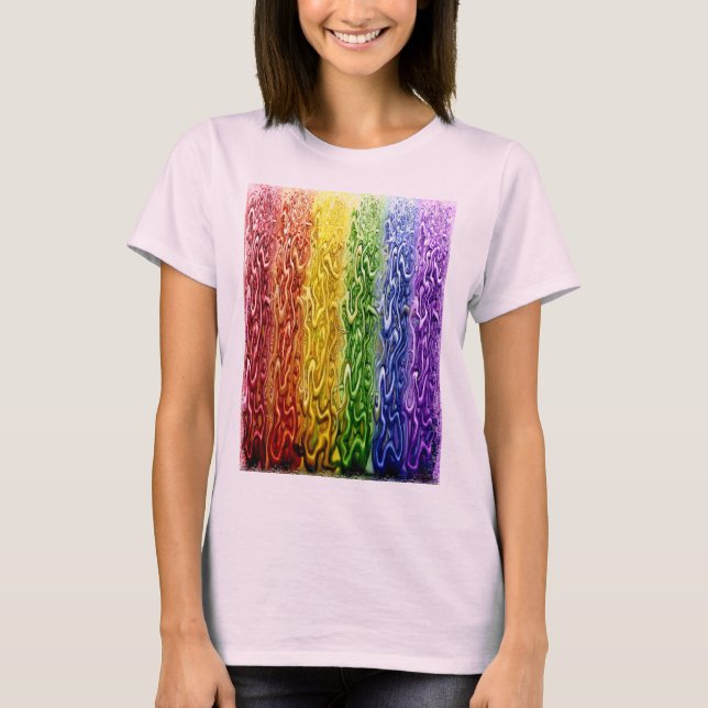 Sammanvävda T-shirt (Framsida)