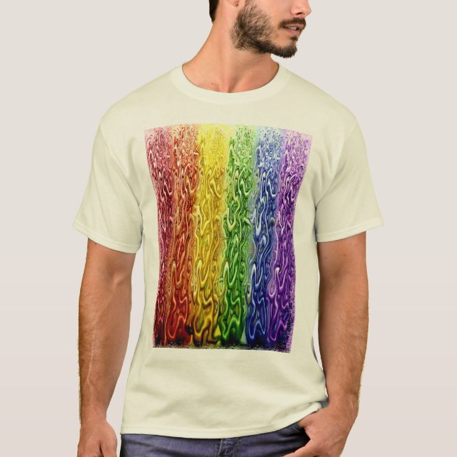 Sammanvävda T-shirt (Framsida)