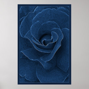 Sammetblåttro Poster
