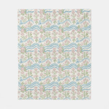 Sammetsblomma preppy grandmillennial blom- vågig r