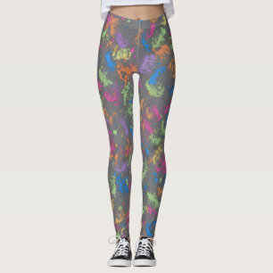 Sammetsfärgad drift leggings