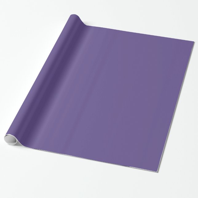 Sammetsfärgad ultra violett lila presentpapper (Utrullad)