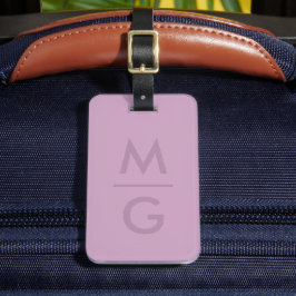 Sammetsljus pastellavendel purpurfärg bagagebricka