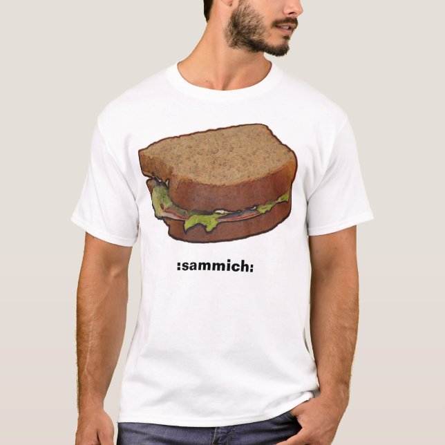 : sammich: t-shirt (Framsida)