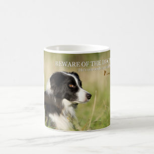 Sammy den sarkastiska gränscollien kaffemugg