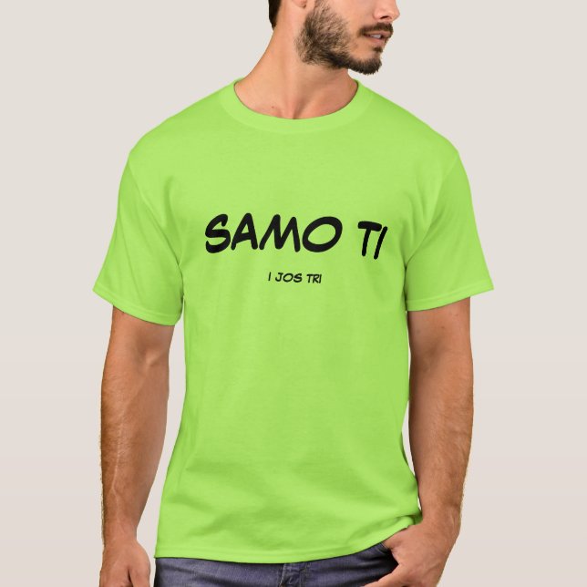 SAMO-TIt-skjorta Tee Shirt (Framsida)