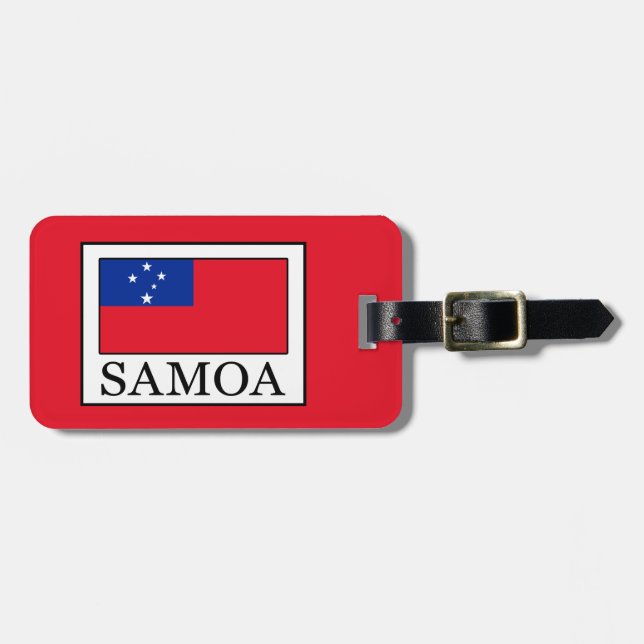 Samoa Bagagebricka (Horisontell Framsida)
