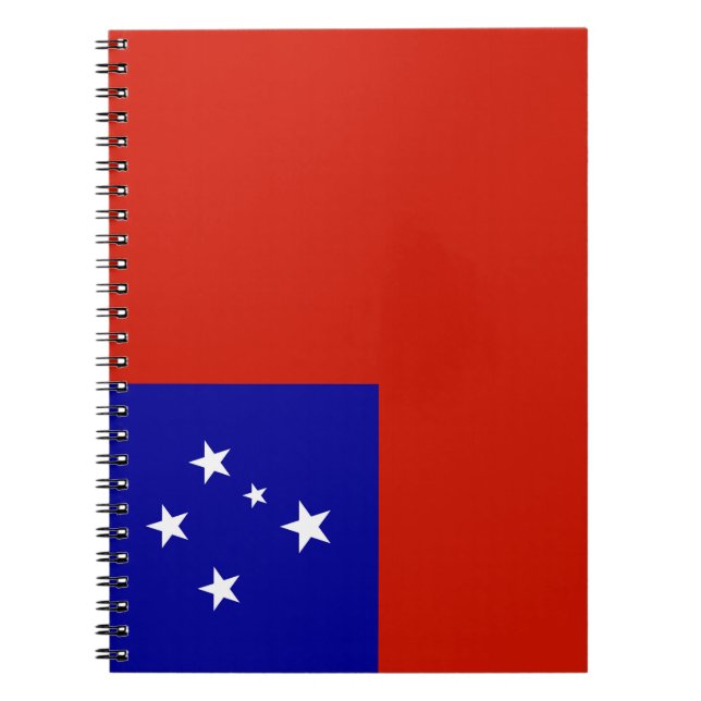 Samoa flagga anteckningsbok (Framsidan)