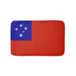 Samoa flagga badrumsmatta