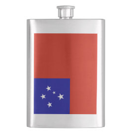 Samoa flagga fickplunta