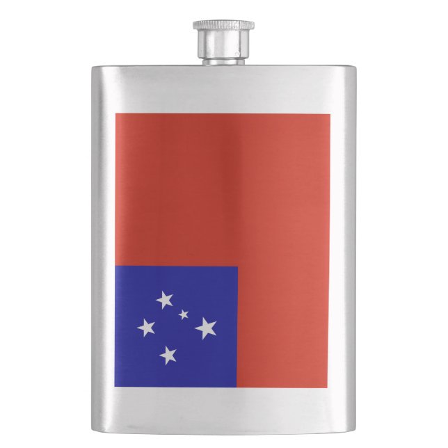 Samoa flagga fickplunta (Framsidan)