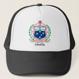 Samoa Flagga Hat Truckerkeps