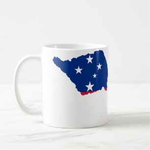 Samoa Flagga Kaffemugg