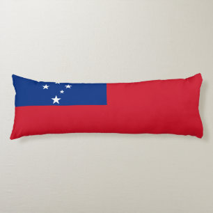 Samoa Flagga Kroppskudde