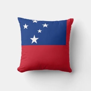 Samoa Flagga Kudde