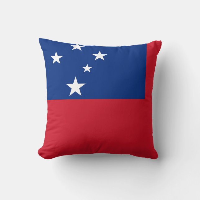 Samoa Flagga Kudde (Framsida)