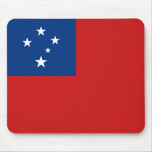 Samoa Flagga Mousepad Musmatta