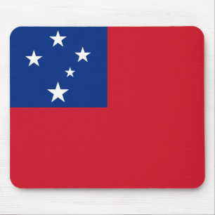 Samoa flagga musmatta
