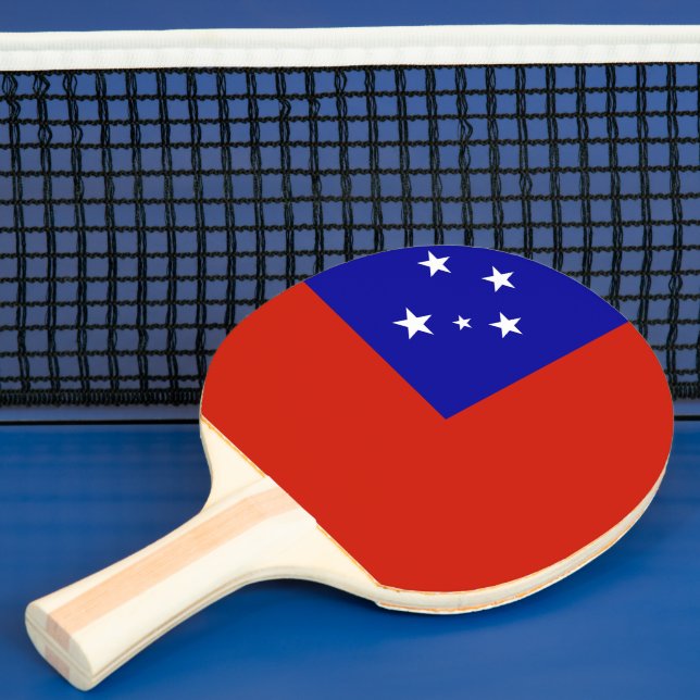 Samoa flagga pingisracket (Insitu)