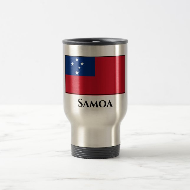 Samoa Flagga Resemugg (Center)