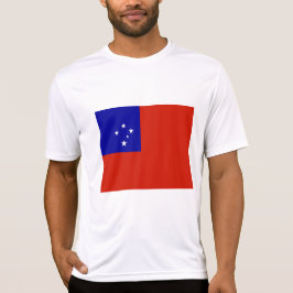 Samoa flagga t shirt