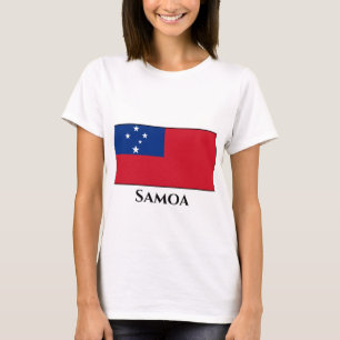 Samoa Flagga T Shirt