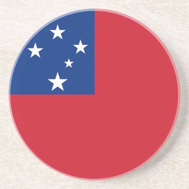 Samoa Flagga Underlägg (Framsidan)