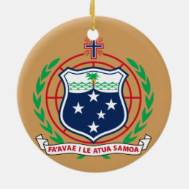 Samoa jul Ornament
