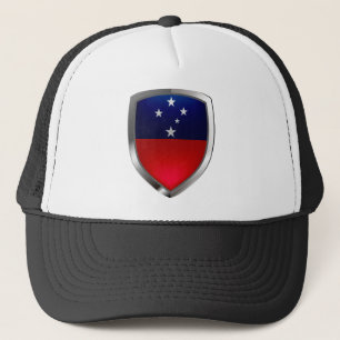 Samoa Metallic Emblem Truckerkeps
