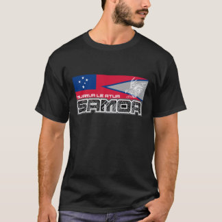 Samoa Muamua Le Atua - American Samoa/Samoa flagga T-shirt