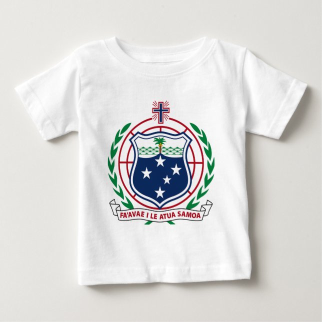 Samoa vapensköld tee shirt (Framsida)