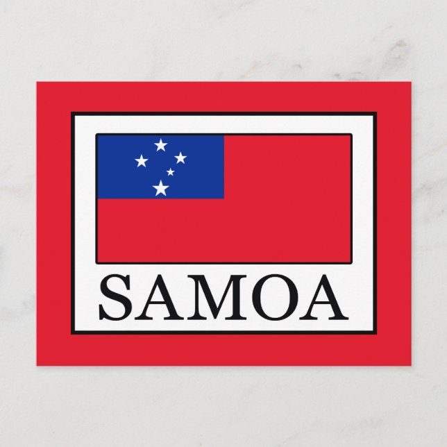 Samoa Vykort (Framsida)