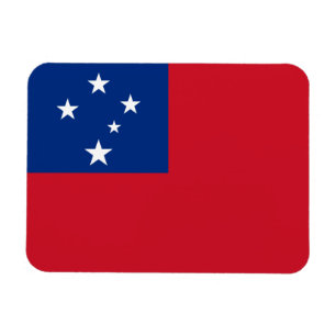 Samoaflagga Magnet