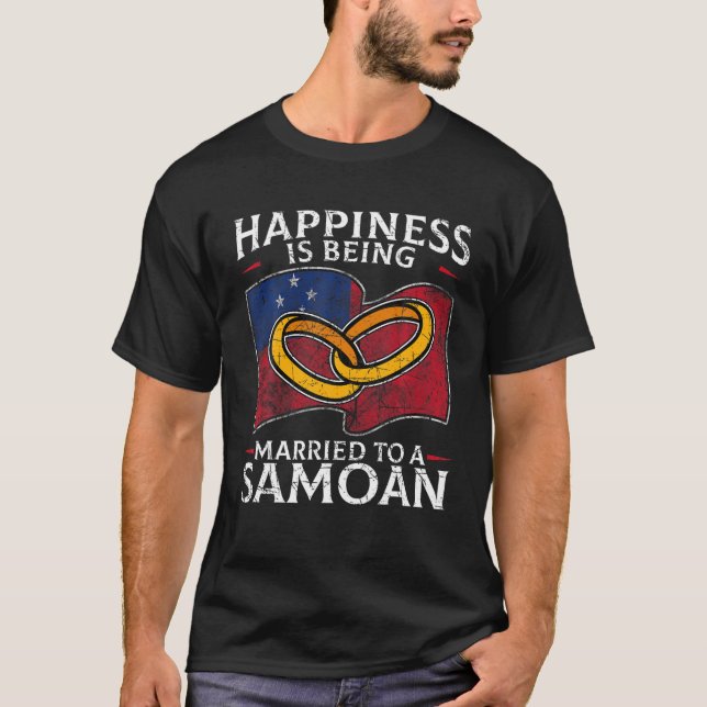 Samoan Bröllop Oberoende staten Samoa Heritage T Shirt (Framsida)